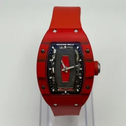 Richard Mille Richard Mille RM 07-01 Ladies' 'Racing Red' Carbon Red Quartz TPT Limited Edition (2022) -Horaluxis Sales Store richard mille rm 07 01 ladies carbon and red quartz tpt limited edition richard mille 41417049637108 scaled