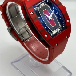 Richard Mille Richard Mille RM 07-01 Ladies' 'Racing Red' Carbon Red Quartz TPT Limited Edition (2022) -Horaluxis Sales Store richard mille rm 07 01 ladies carbon and red quartz tpt limited edition richard mille 41417049768180 scaled