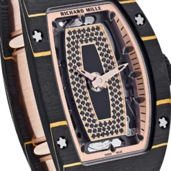 Richard Mille Richard Mille RM 07-01 Rose Gold / Carbon TPT Openworked -Horaluxis Sales Store richard mille rm 07 01 rose gold carbon tpt openworked richard mille 40709748457716