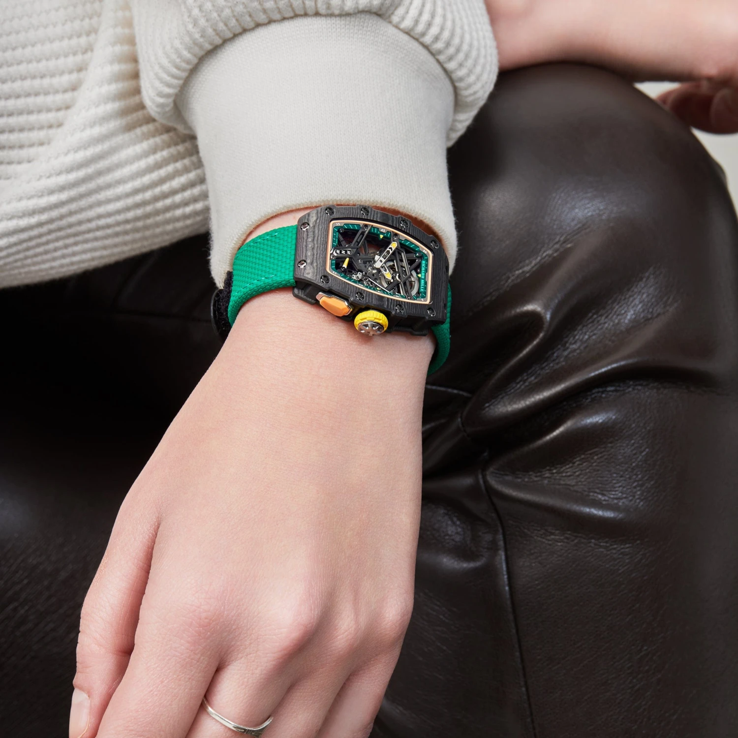 Richard Mille Richard Mille RM 07-04 Black Carbon TPT Automatic Sport 2 Richard Mille Richard Mille RM 07-04 Black Carbon TPT Automatic Sport - Image 2