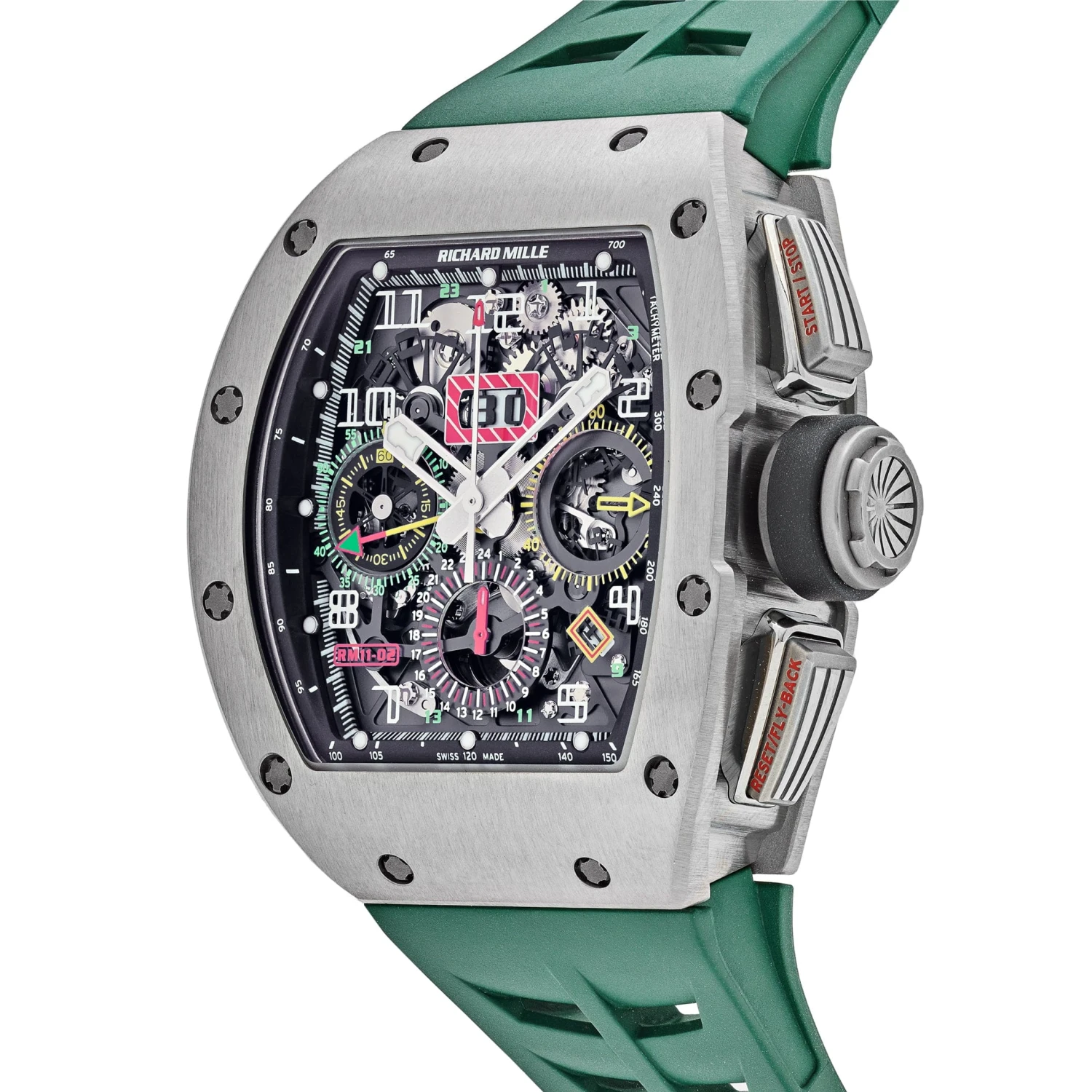 Richard Mille Richard Mille RM 11-02 Titanium Flyback Chronograph GMT 3 Richard Mille Richard Mille RM 11-02 Titanium Flyback Chronograph GMT - Image 3