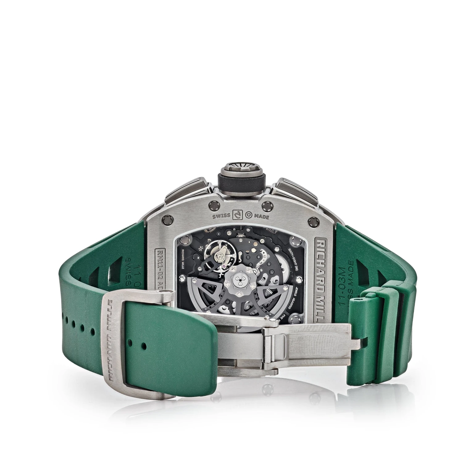 Richard Mille Richard Mille RM 11-02 Titanium Flyback Chronograph GMT 6 Richard Mille Richard Mille RM 11-02 Titanium Flyback Chronograph GMT - Image 6