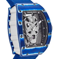 Richard Mille Richard Mille RM 52-06 'Mask' Blue Quartz TPT (2022) -Horaluxis Sales Store richard mille rm 52 06 tourbillon skull mask blue limited edition of 18 pieces 2022 richard mille 40267258953972