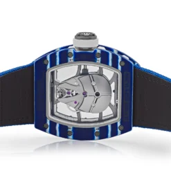 Richard Mille Richard Mille RM 52-06 'Mask' Blue Quartz TPT (2022) -Horaluxis Sales Store richard mille rm 52 06 tourbillon skull mask blue limited edition of 18 pieces 2022 richard mille 40267259511028