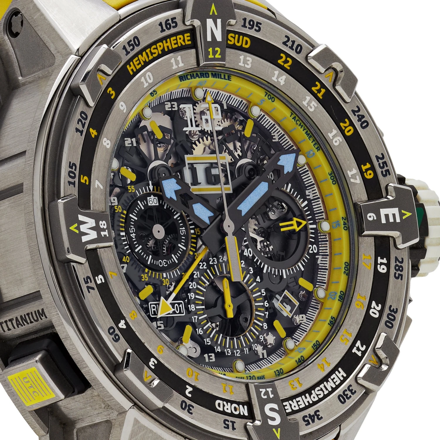 Richard Mille Richard Mille RM 60-01 'St. Barth’s Regatta' Titanium Limited Edition 5 Richard Mille Richard Mille RM 60-01 'St. Barth’s Regatta' Titanium Limited Edition - Image 5