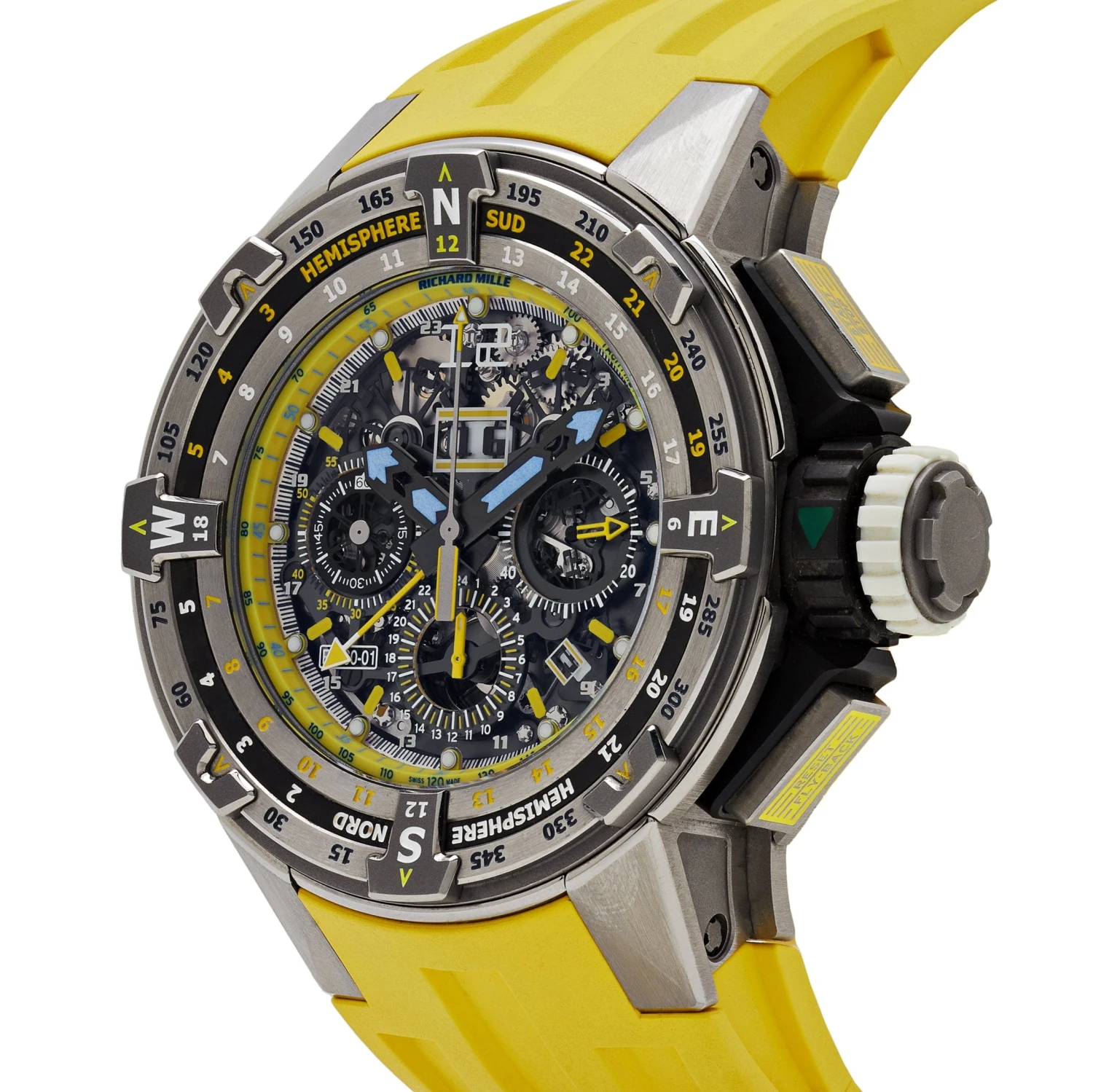 Richard Mille Richard Mille RM 60-01 'St. Barth’s Regatta' Titanium Limited Edition 3 Richard Mille Richard Mille RM 60-01 'St. Barth’s Regatta' Titanium Limited Edition - Image 3