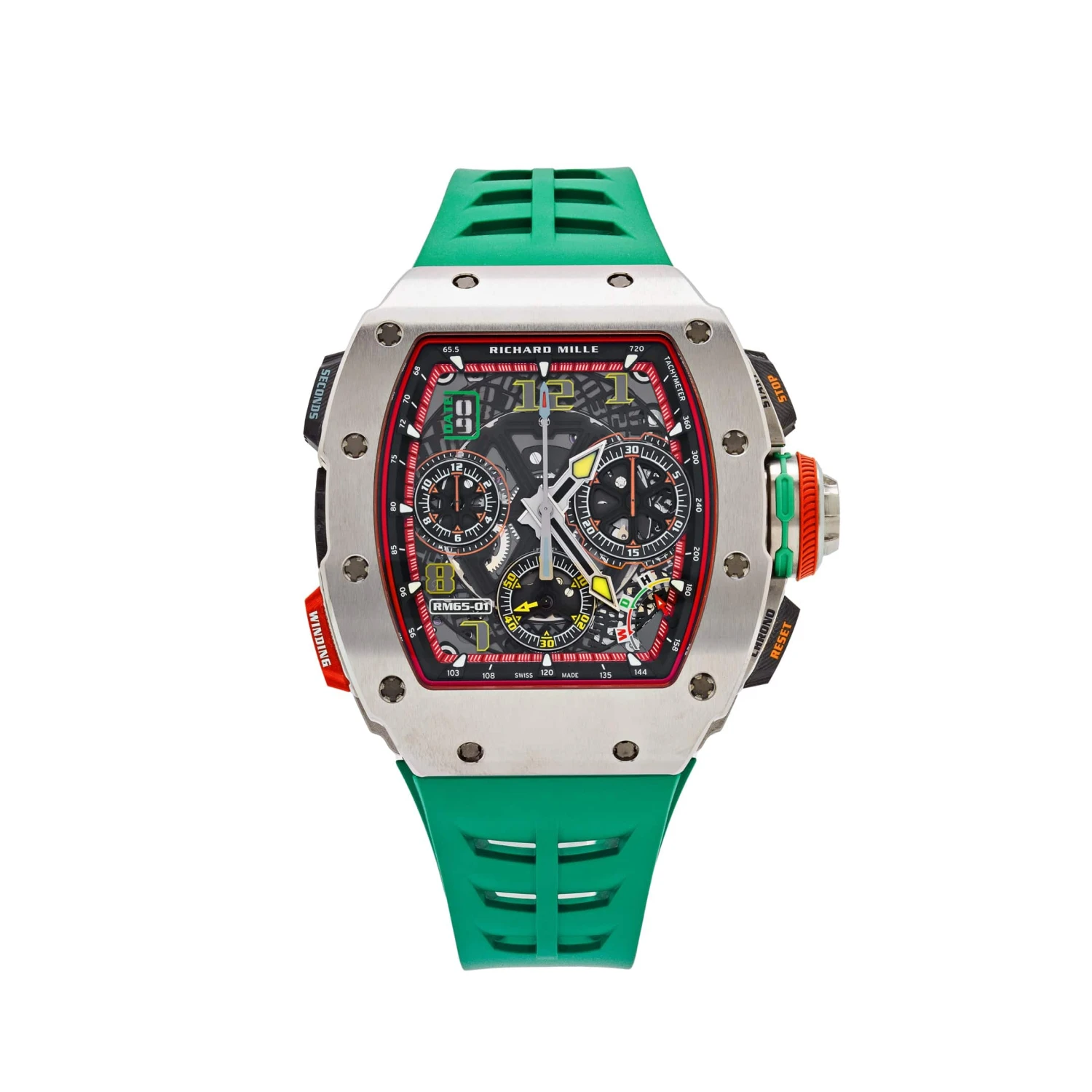 Richard Mille Richard Mille RM 65-01 Automatic Split-Seconds Chronograph Titanium (2023) 1 Richard Mille Richard Mille RM 65-01 Automatic Split-Seconds Chronograph Titanium (2023)