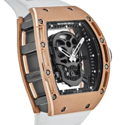 Richard Mille Richard Mille RM 052 'Skull' Tourbillon Rose Gold -Horaluxis Sales Store richard mille skull tourbillon rose gold rm 052 richard mille 40425661890804