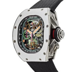 Richard Mille Richard Mille 50-02 'Airbus' Tourbillon Split-Seconds Chronograph Limited Edition -Horaluxis Sales Store richard mille tourbillon split seconds chronograph airbus titanium aluminum le rm 50 02 richard mille 40267285299444