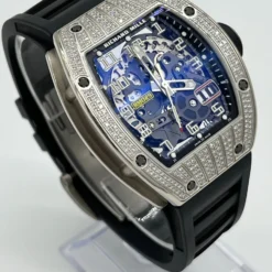 Richard Mille Richard Mille RM 029 White Gold And Diamonds 7 Richard Mille Richard Mille RM 029 White Gold And Diamonds -Horaluxis Sales Store richard mille white gold diamonds rm 029 richard mille 40267766989044 scaled