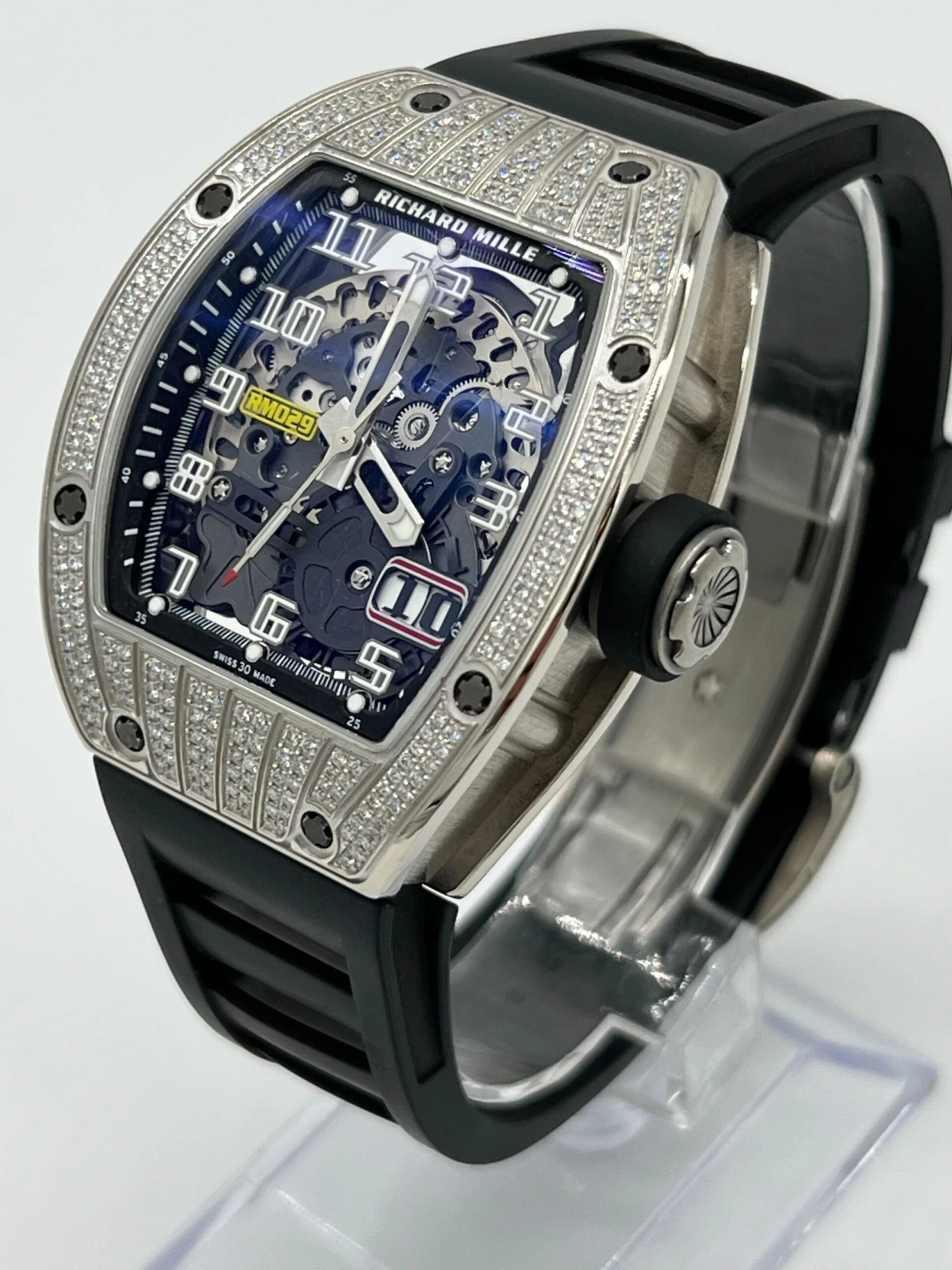 Richard Mille Richard Mille RM 029 White Gold And Diamonds 4 Richard Mille Richard Mille RM 029 White Gold And Diamonds - Image 4