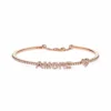 Jewels Aficionado Rose Gold Diamond 'Amore' Bracelet