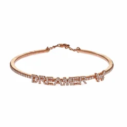 Jewels Aficionado Rose Gold Diamond 'Dreamer' Bracelet
