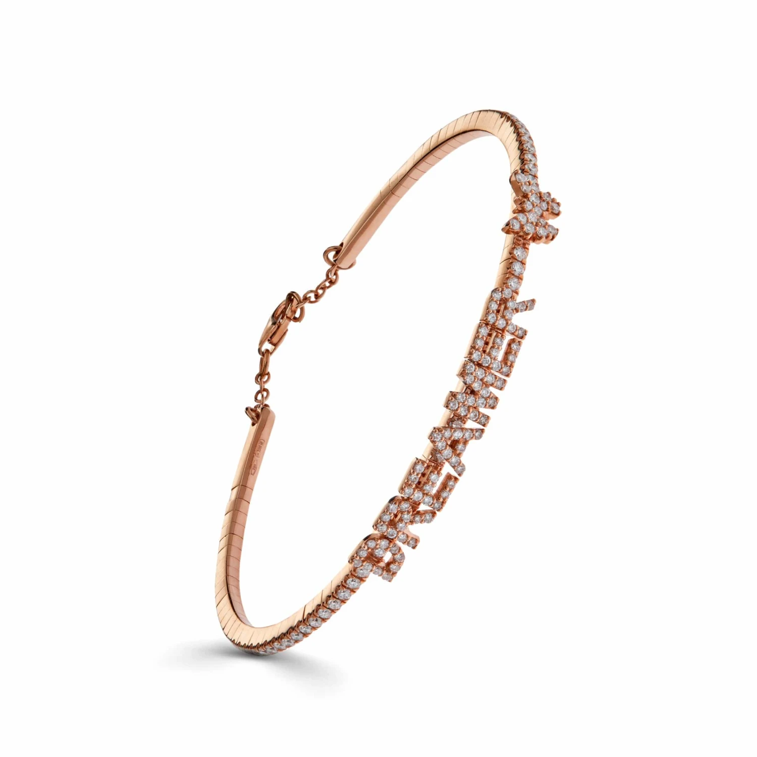 Jewels Aficionado Rose Gold Diamond 'Dreamer' Bracelet 2 Jewels Aficionado Rose Gold Diamond 'Dreamer' Bracelet - Image 2