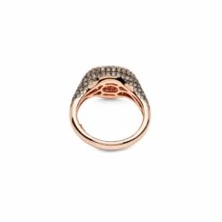 Jewels Aficionado Rose Gold Pavé Set Two Tone Diamond Signet Ring 5 Jewels Aficionado Rose Gold Pavé Set Two Tone Diamond Signet Ring -Horaluxis Sales Store rose gold pave set two tone diamond signet ring wrist aficionado 40272325017844