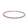 Jewels Aficionado Rose Gold Round And Emerald Cut Diamond Bracelet