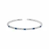 Hermès Sapphire And Diamond Flexible Cuff Bracelet