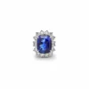 Jewels Aficionado Sapphire And Diamond Halo Ring