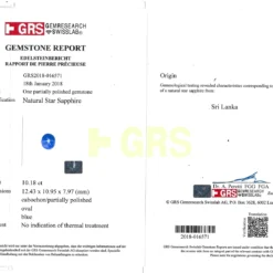 Jewels Aficionado Sapphire Cabochon Cut And Diamond Star Ring -Horaluxis Sales Store sapphire cabochon cut star ring wrist aficionado 40826480656628