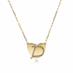 Jewels Aficionado Self Love Pendant | Paper Clip Chain