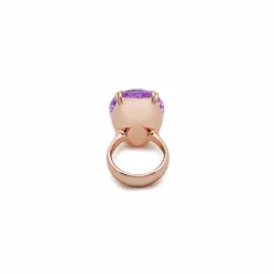 Jewels Aficionado Solitaire Oval Kunzite Ring -Horaluxis Sales Store solitaire oval kunzite ring wrist aficionado 41044574437620