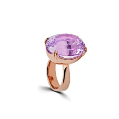 Jewels Aficionado Solitaire Oval Kunzite Ring -Horaluxis Sales Store solitaire oval kunzite ring wrist aficionado 41044574535924