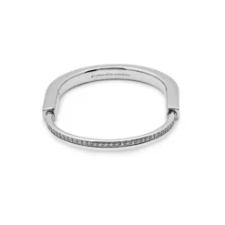Tiffany & Co. Tiffany & Co. Lock Bangle In White Gold With Full Pavé Diamonds 70424967 -Horaluxis Sales Store tiffany co lock bangle in white gold with full pave diamonds 70424967 tiffany co 40623447408884