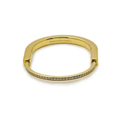 Tiffany & Co. Tiffany & Co. Lock Bangle In Yellow Gold With Full Pavé Diamonds 70158264 -Horaluxis Sales Store tiffany co lock bangle in yellow gold with full pave diamonds 70158264 tiffany co 40623203844340