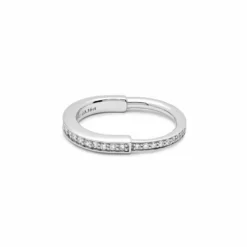 Tiffany & Co. Tiffany & Co. Lock Ring In White Gold With Pavé Diamonds 72792092 -Horaluxis Sales Store tiffany co lock ring in white gold with pave diamonds tiffany co 40513945862388