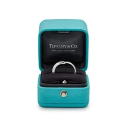 Tiffany & Co. Tiffany & Co. Lock Ring In White Gold With Pavé Diamonds 72792092 -Horaluxis Sales Store tiffany co lock ring in white gold with pave diamonds tiffany co 40513946484980