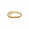 Tiffany & Co. Tiffany & Co. Lock Ring In Yellow Gold With Pavé Diamonds 72343786