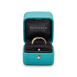 Tiffany & Co. Tiffany & Co. Lock Ring In Yellow Gold With Pavé Diamonds 72343786 -Horaluxis Sales Store tiffany co lock ring in yellow gold with pave diamonds tiffany co 40513922695412