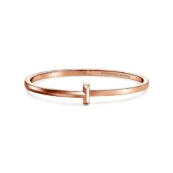 Tiffany & Co. Tiffany & Co. T1 Narrow Hinged Rose Gold Bracelet 67794338