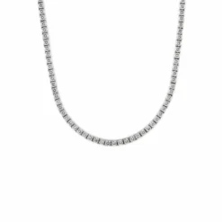 Jewels Aficionado Unisex Diamond Tennis Necklace -Horaluxis Sales Store unisex diamond tennis necklace jewels aficionado 41553591599348