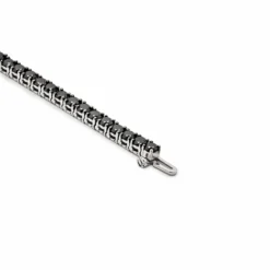 Jewels Aficionado Black Diamonds Bracelet -Horaluxis Sales Store w round black diamonds bracelet jewels aficionado 41487466037492