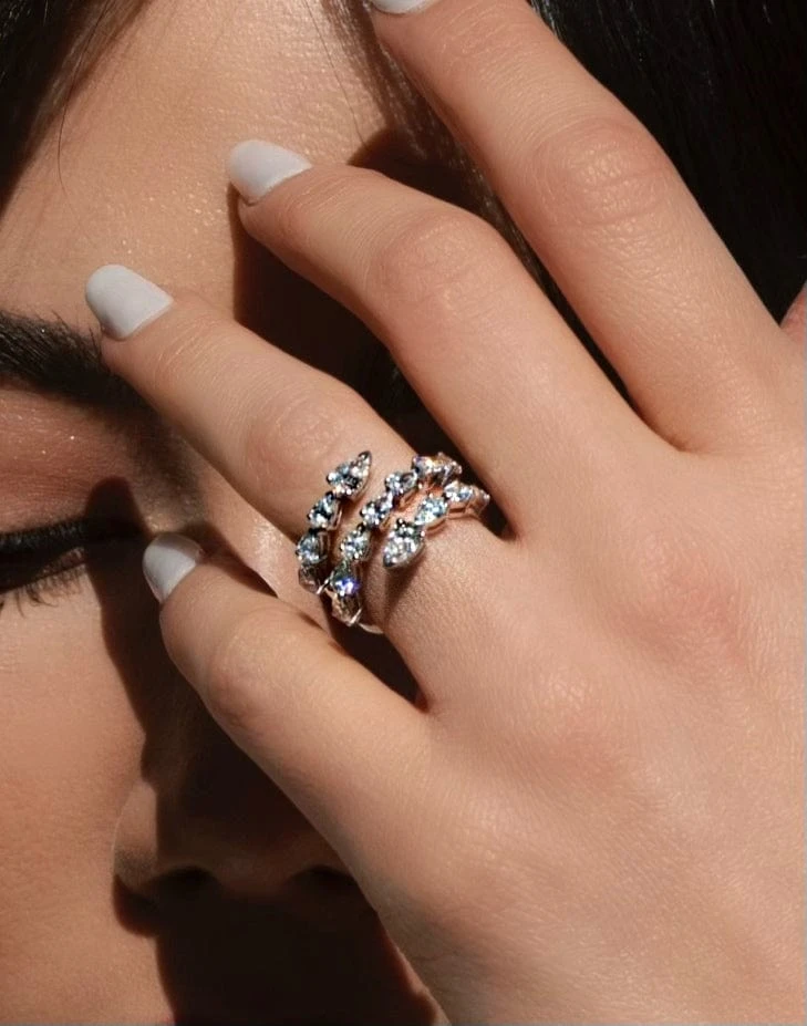 Jewels Aficionado White Gold Diamond Ring 2 Jewels Aficionado White Gold Diamond Ring - Image 2