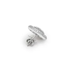 Jewels Aficionado White Gold And Diamond Studs -Horaluxis Sales Store white gold diamond studs wrist aficionado 40826484031732