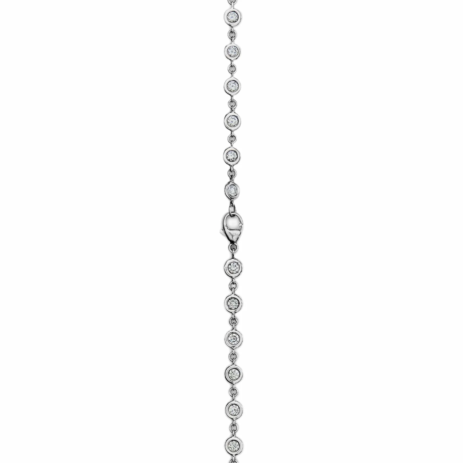 Jewels Aficionado White Gold Diamond Wrap Layer Necklace 2 Jewels Aficionado White Gold Diamond Wrap Layer Necklace - Image 2